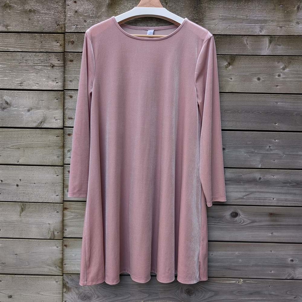Old Navy Blush Long Sleeve Dress